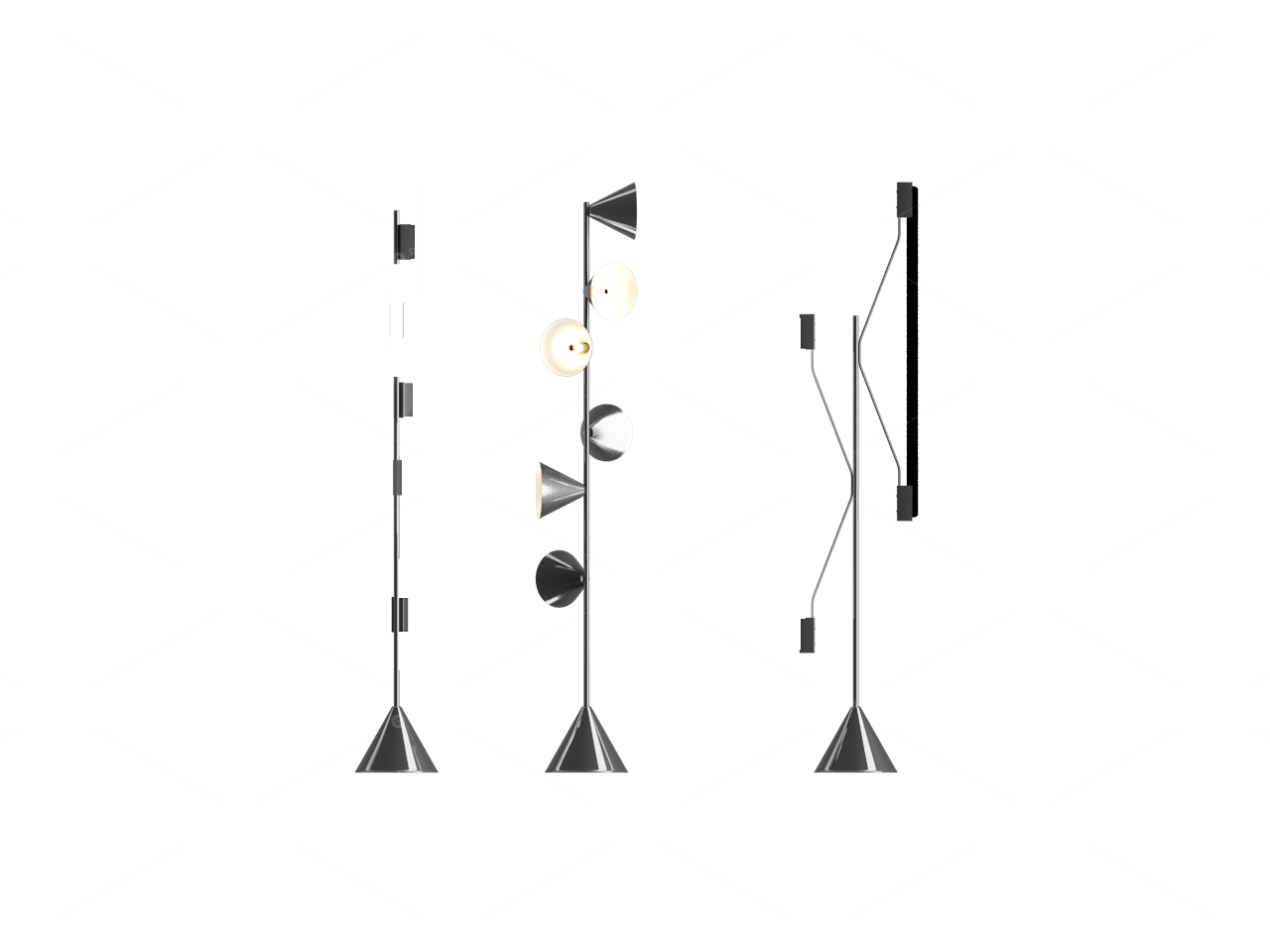 Floor Lamps 3D Models 2
