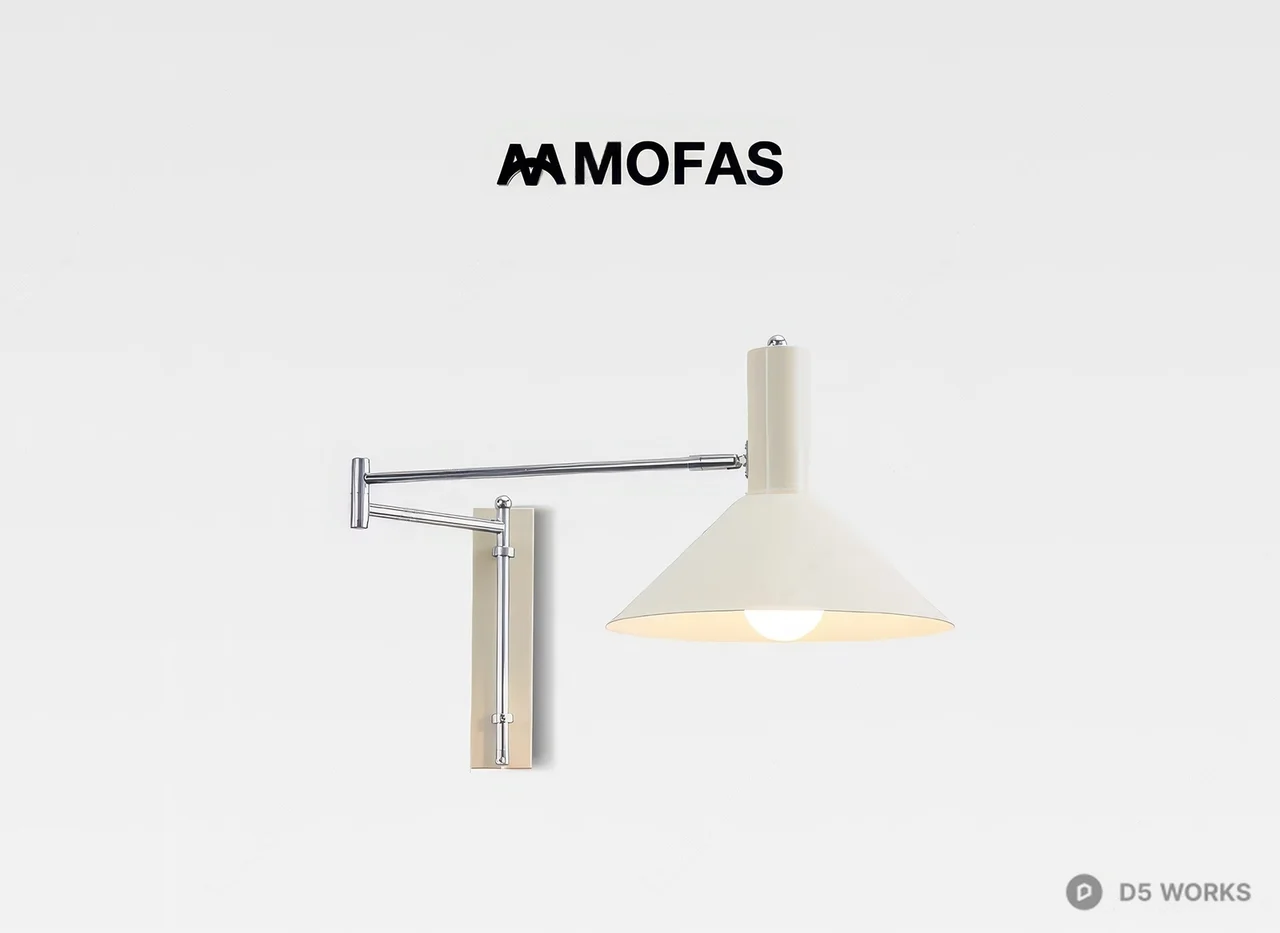 Bauhaus Wall Lamp 3d model - Image 1