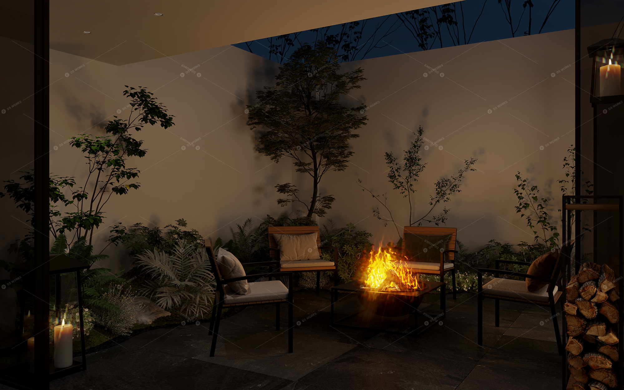 Gardens & Balconies 3D Models 2