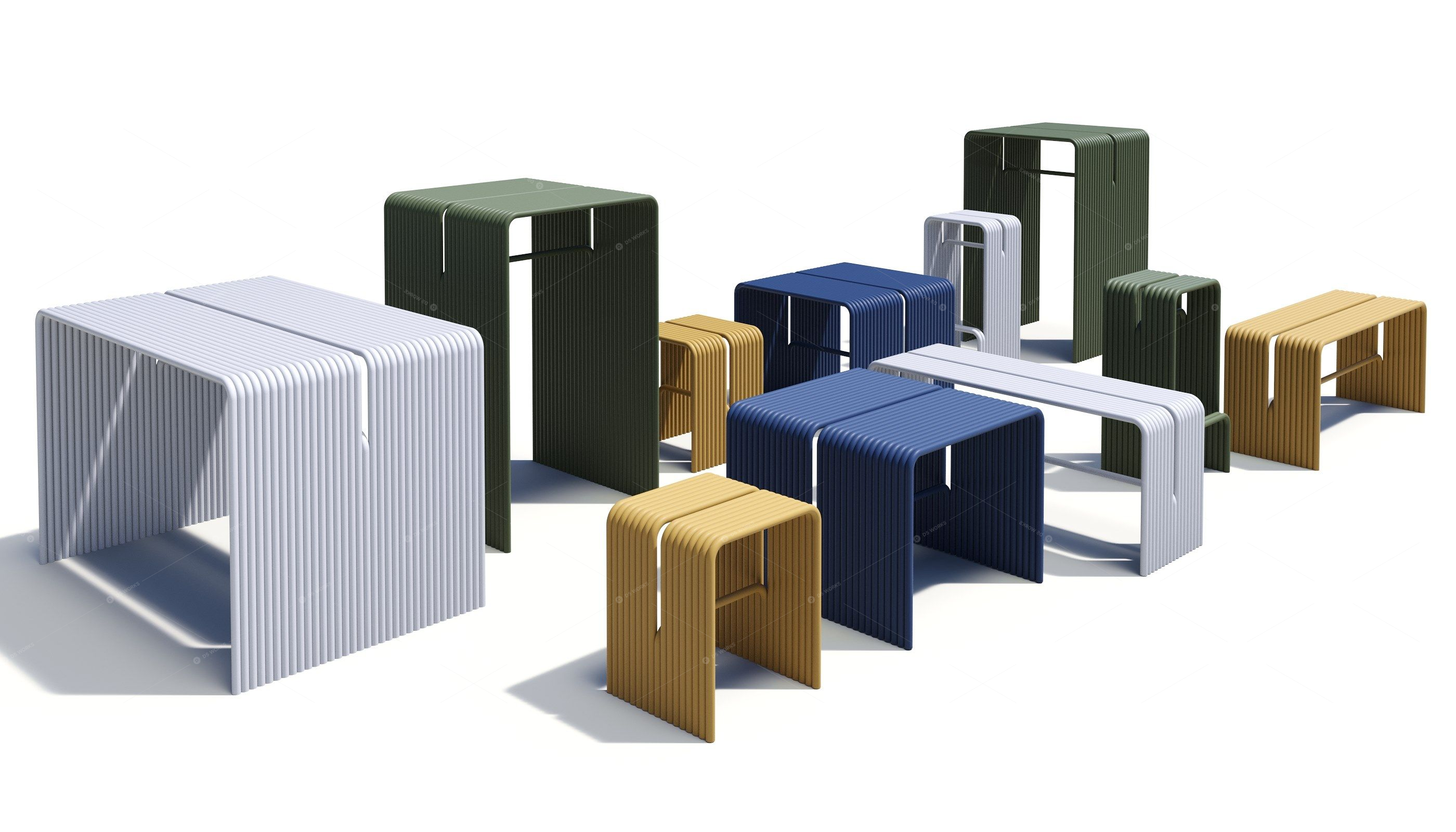 Outdoor Furniture 3D Models 19