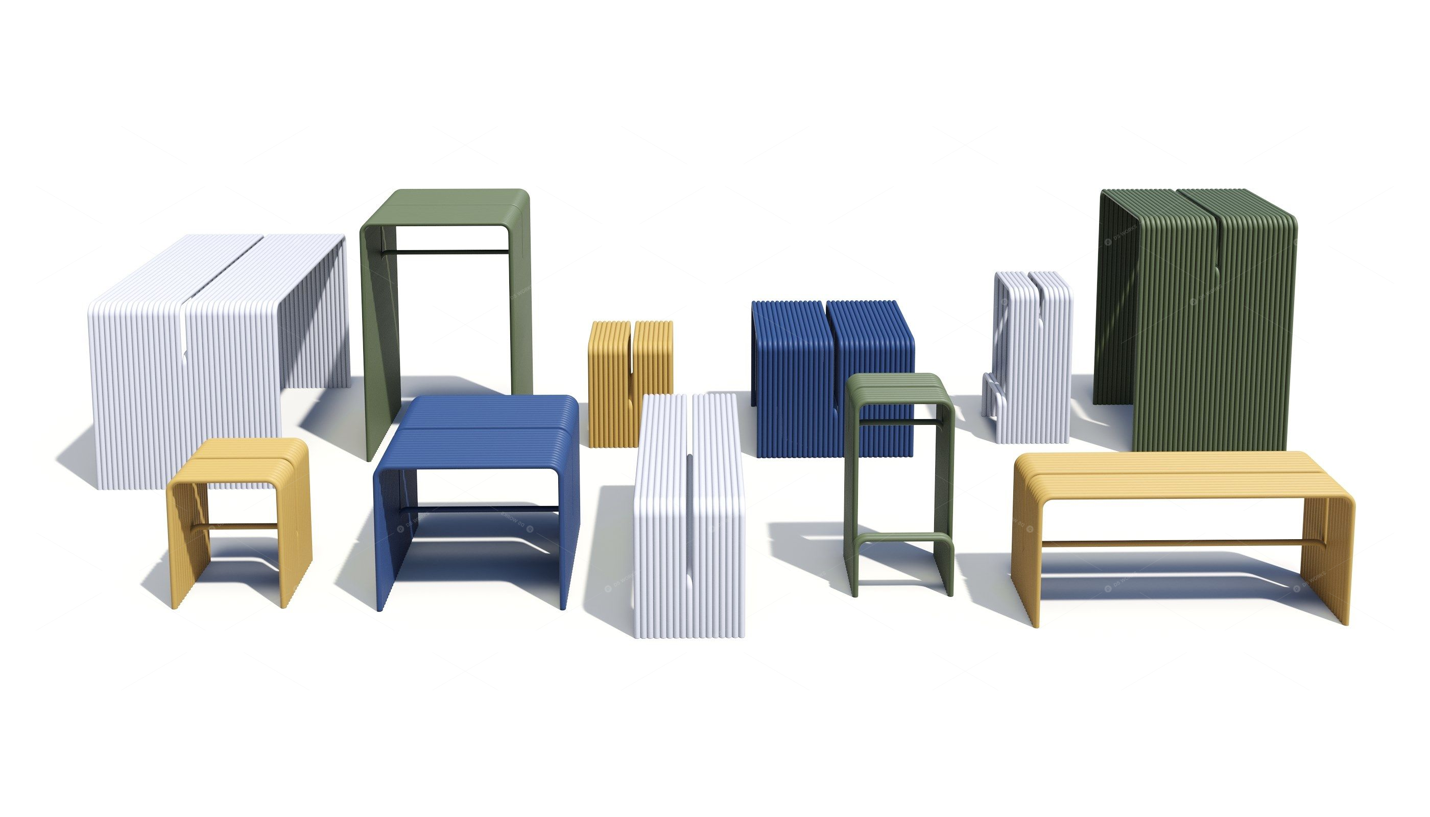 Outdoor Furniture 3D Models 18