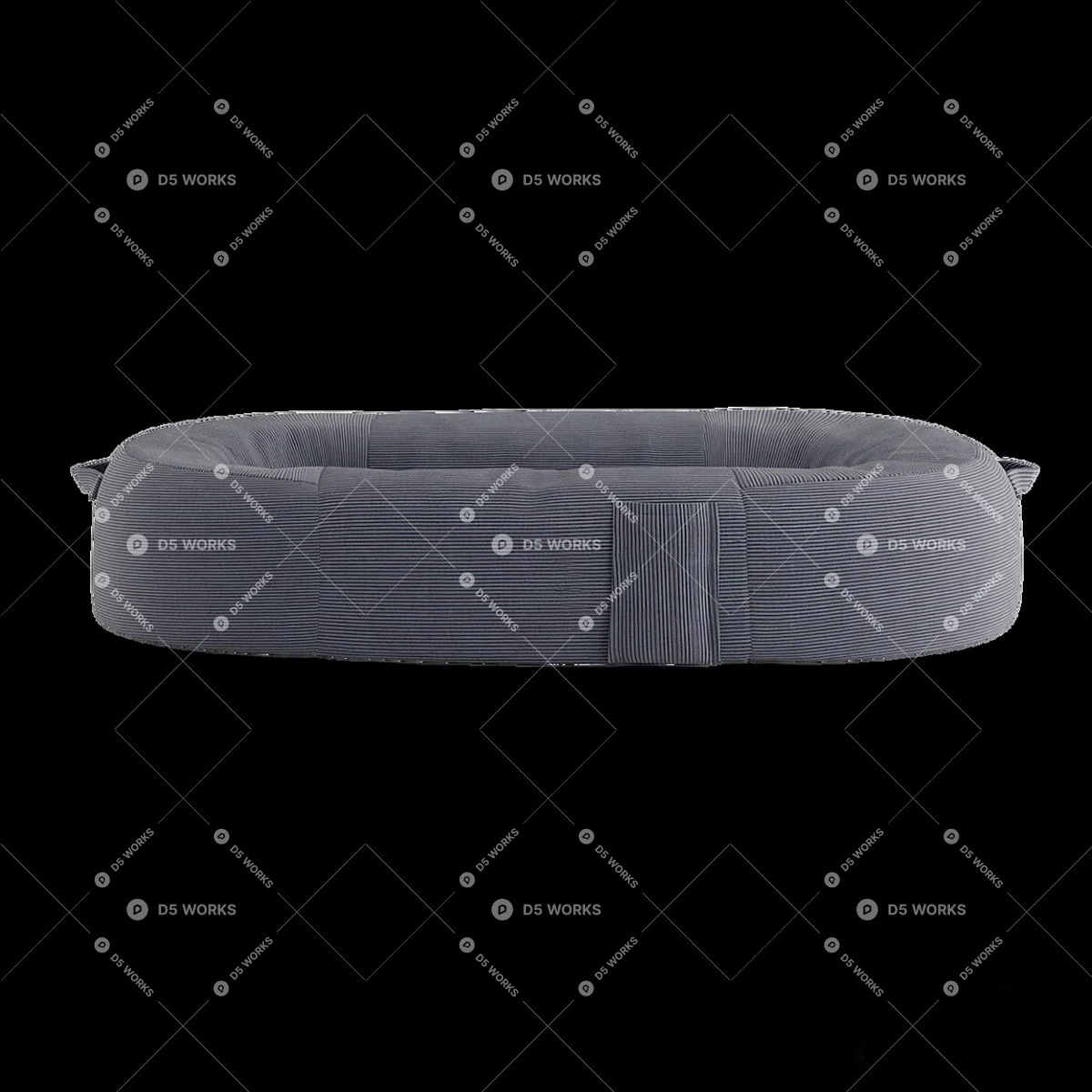 Pet Bed 3d model thumbnail 2