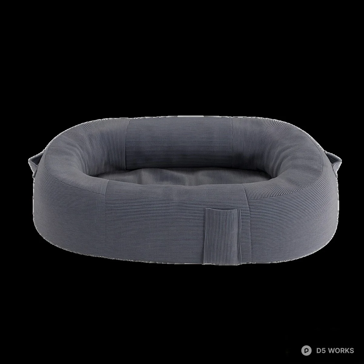 Minimalist Pet Bed 3d model thumbnail 3