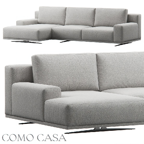 Modern Three-seater Sofa
