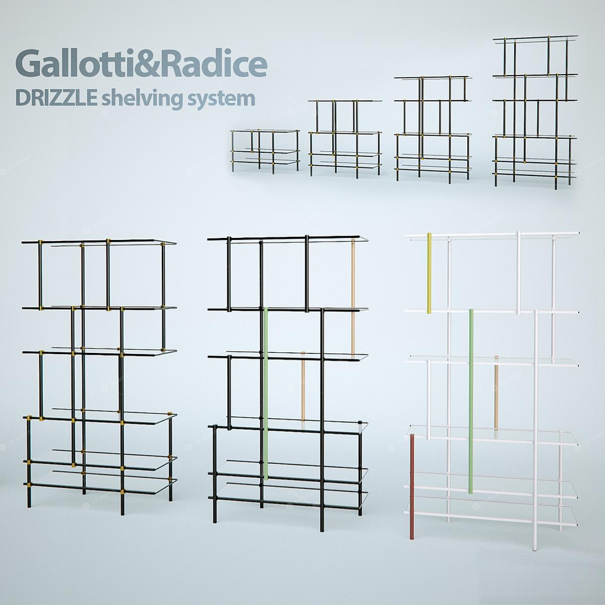 Shelves 3D Models