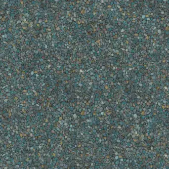Matte turquoise pebbles