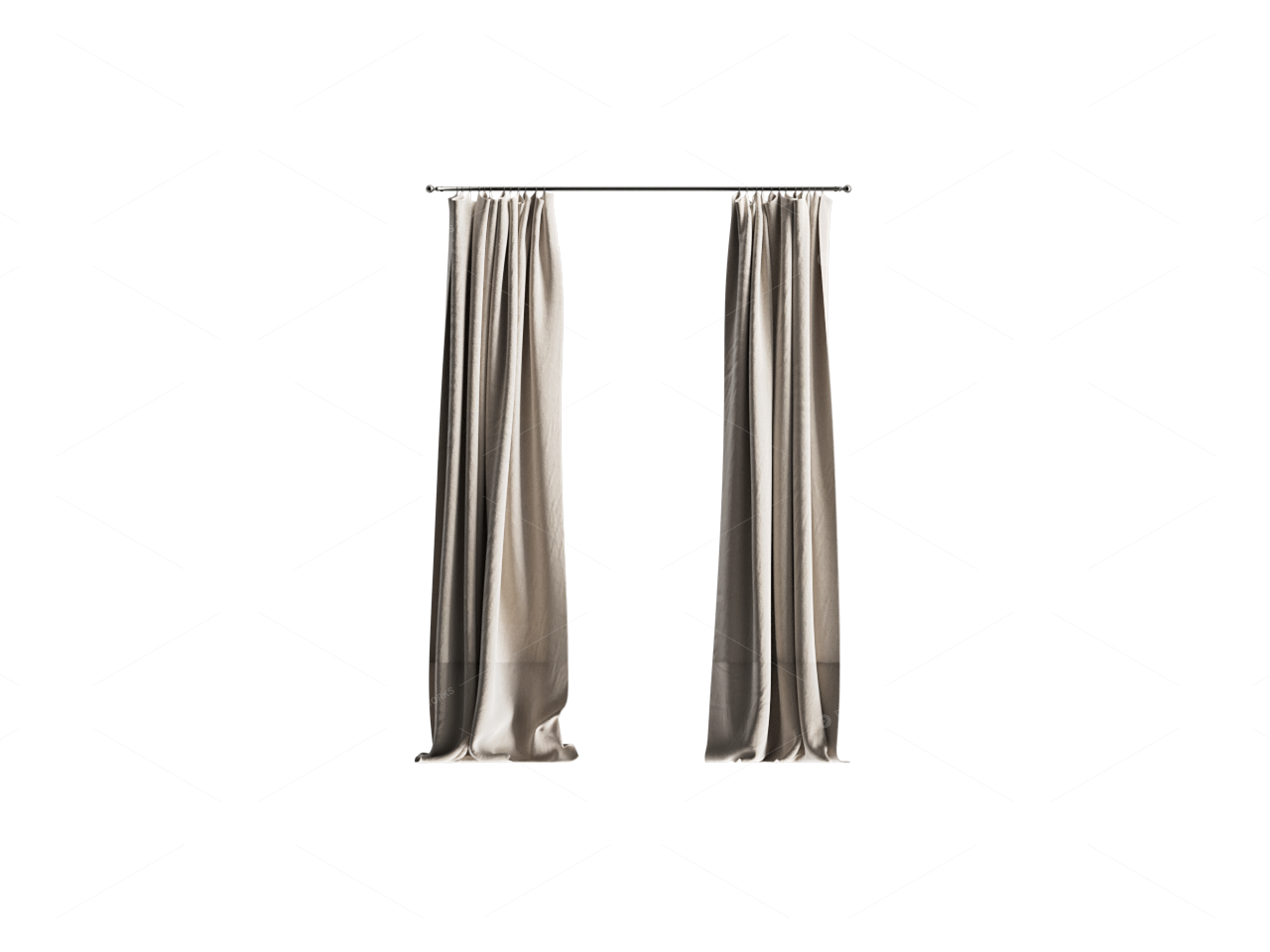 Curtains 3D Models 2
