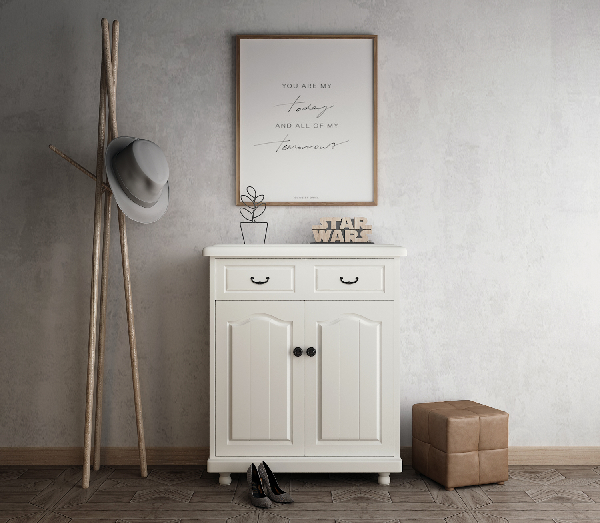 Scandinavian Shoe Cabinet