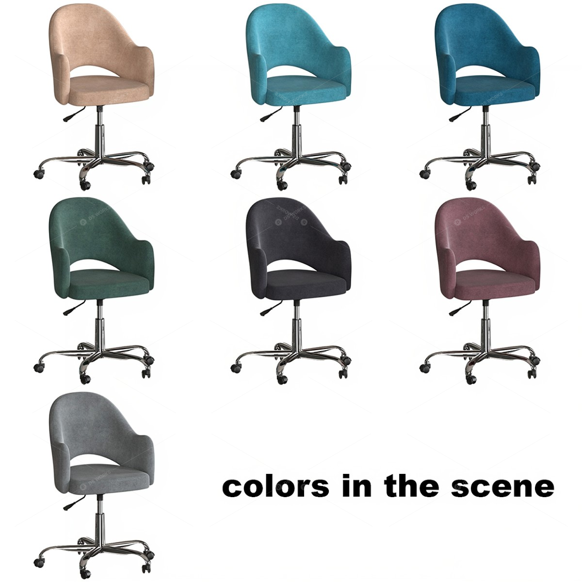 Chairs 3D Models 2