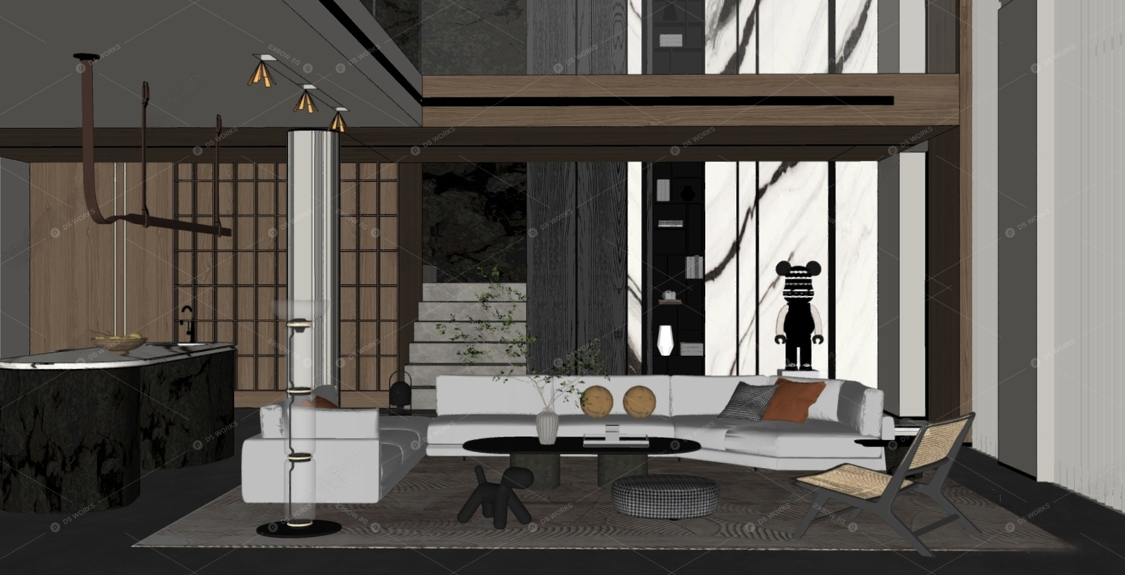 Living Rooms 3D Models 2