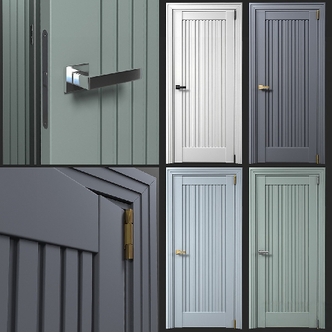 Modern Door Set