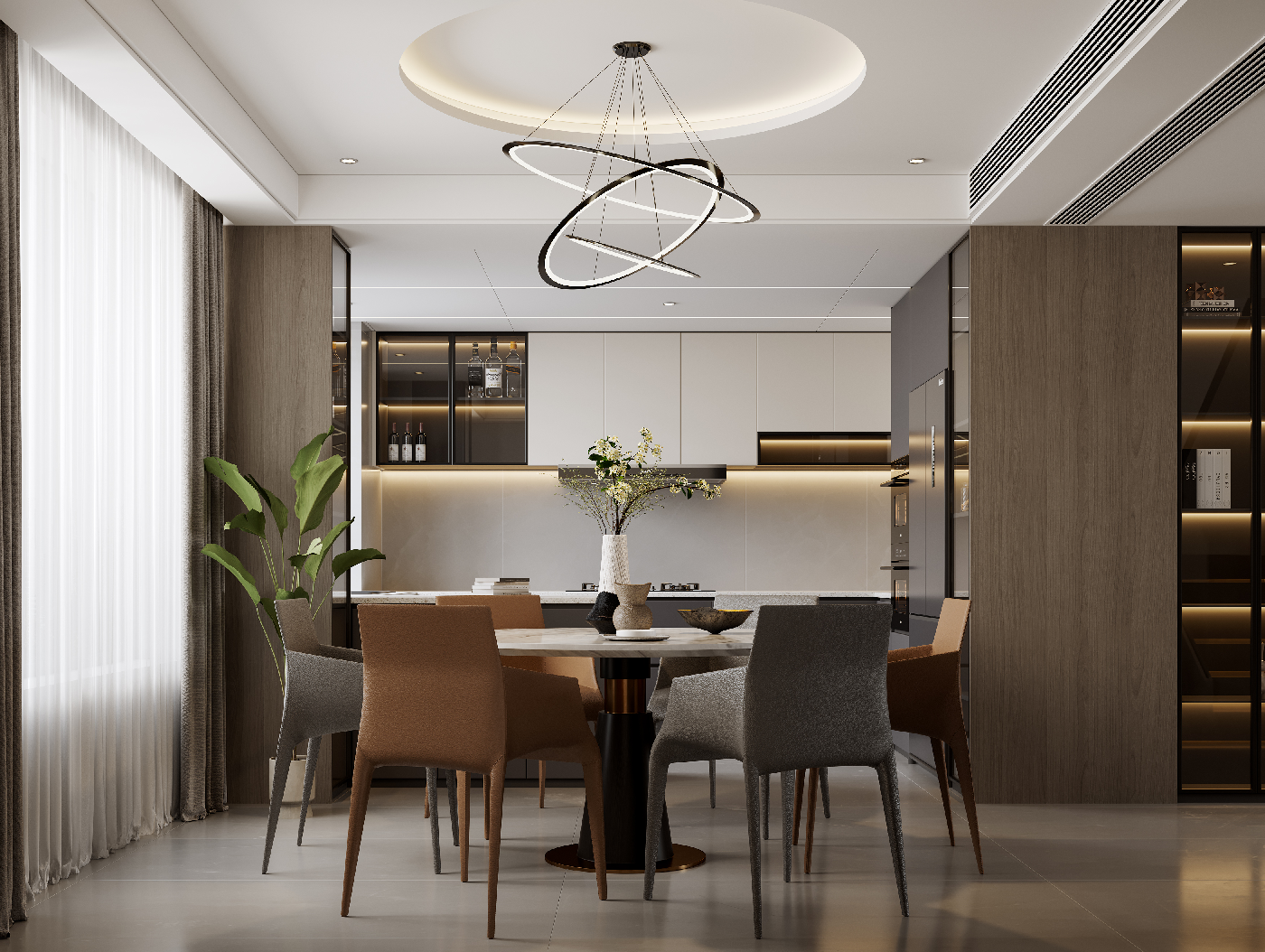Modern Dining Room (Villa)