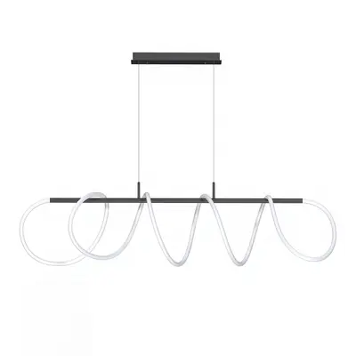Spiral Linear Pendant Light 3d model
