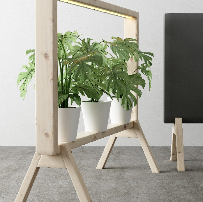 Modern Potted Plant