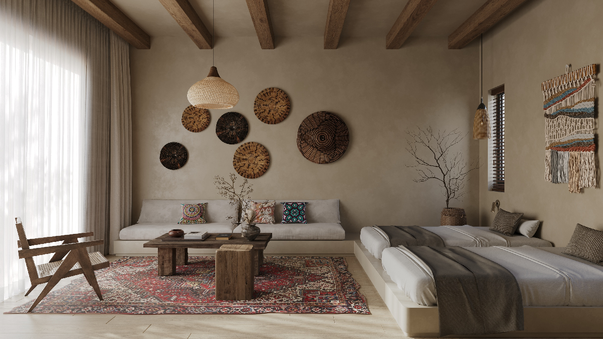 Wabi-Sabi BnB Bedroom