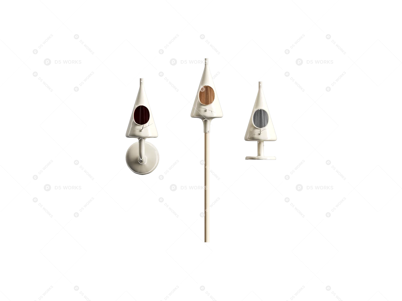 Lamp Combination 3d model thumbnail 2