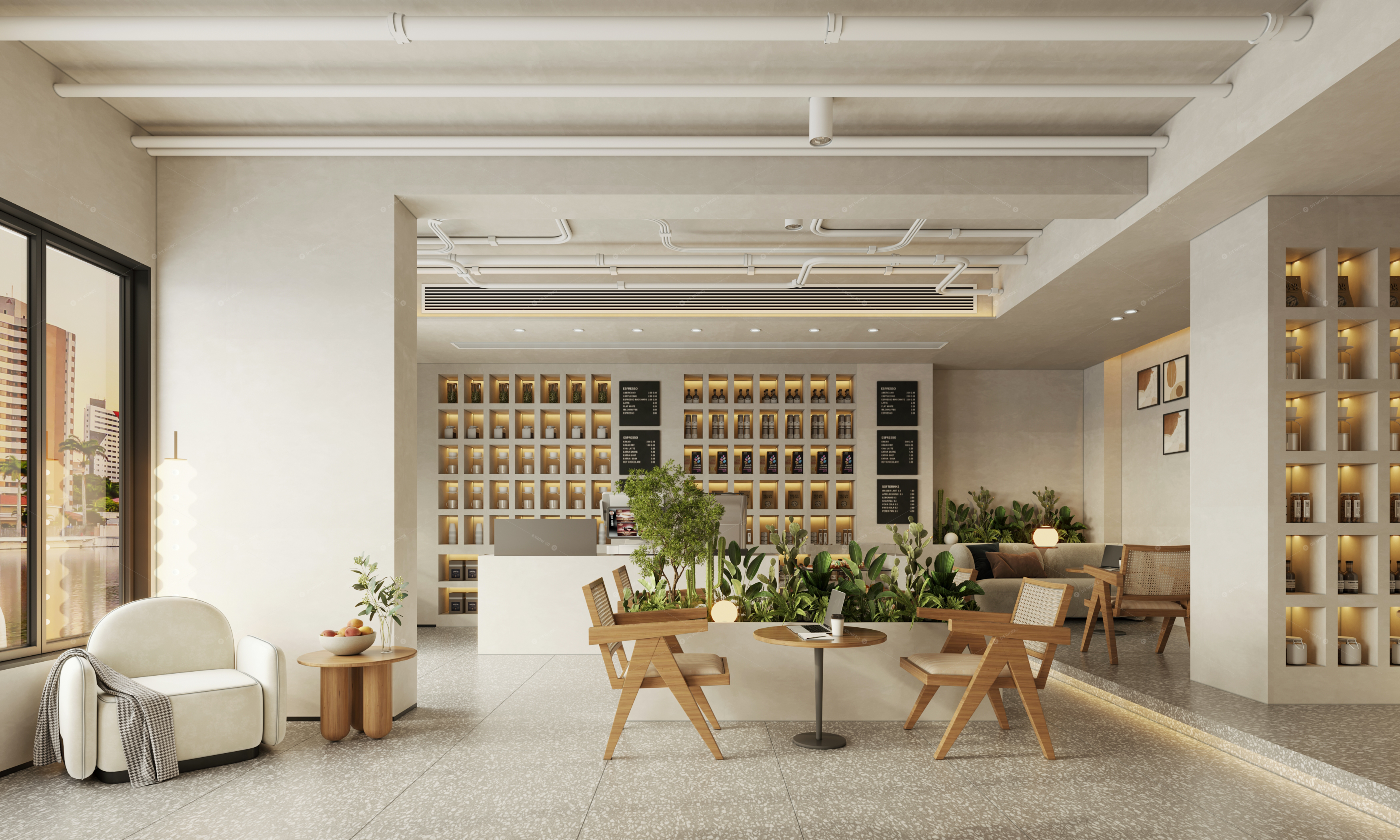 Restaurant Spaces 3D Models
