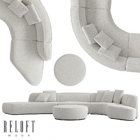 Modern Irregular-shaped Sofa