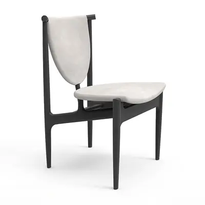 Mid-Century Modern Study Chair 3d model