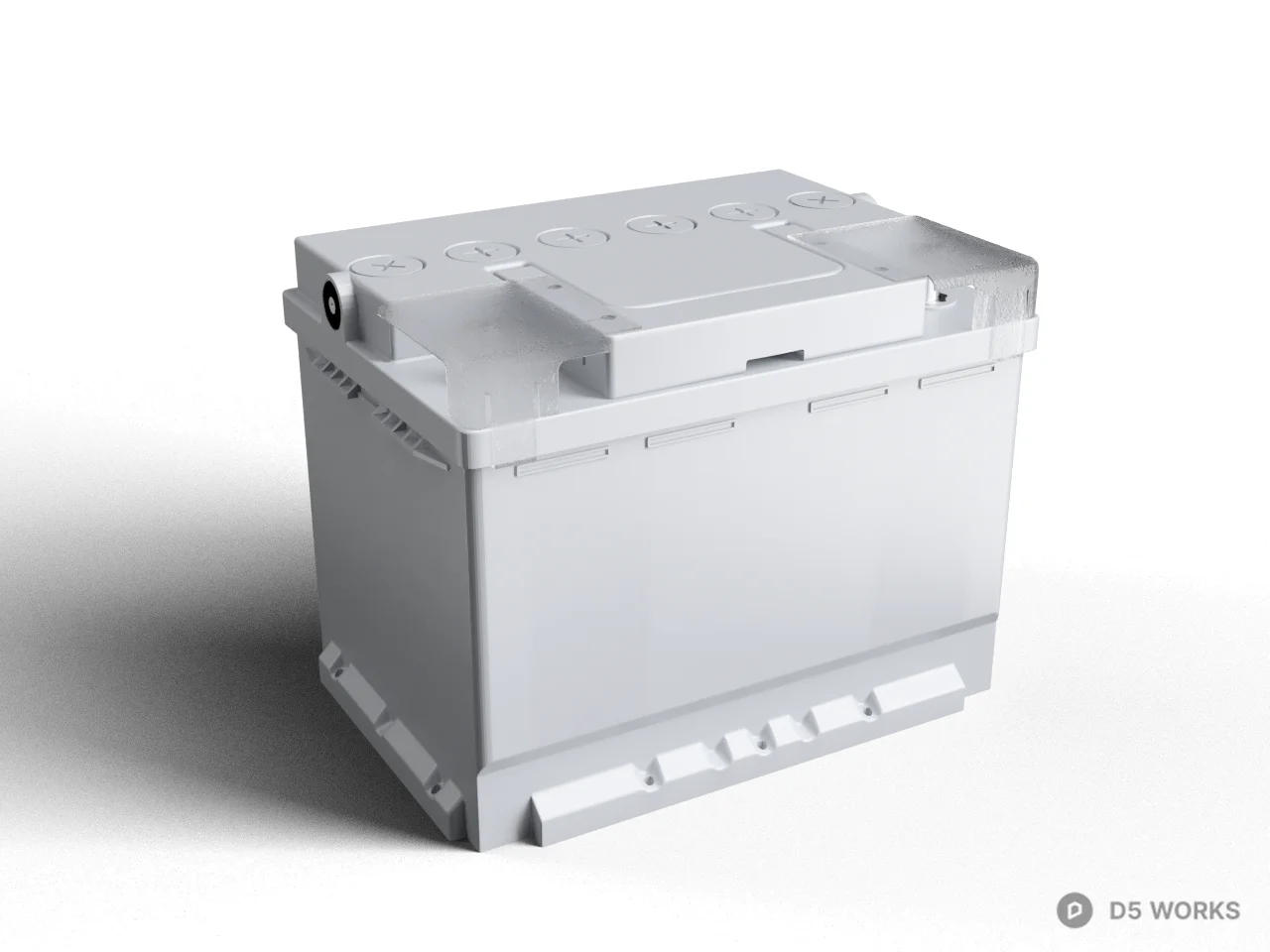 Industrial Electrical Box 3d model - Image 1