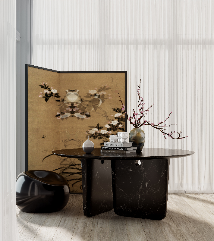New Chinese Leisure Table & Chair Set