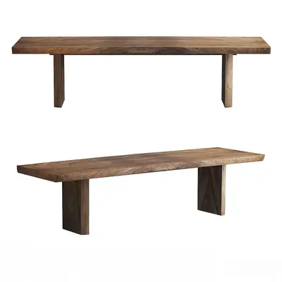 Wabi-Sabi Style Dining Table 3d model