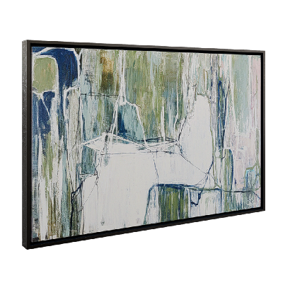 Paintings Black Metal Frame Hanging Picture 04 
