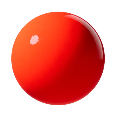 Red Mirror-like Plastic