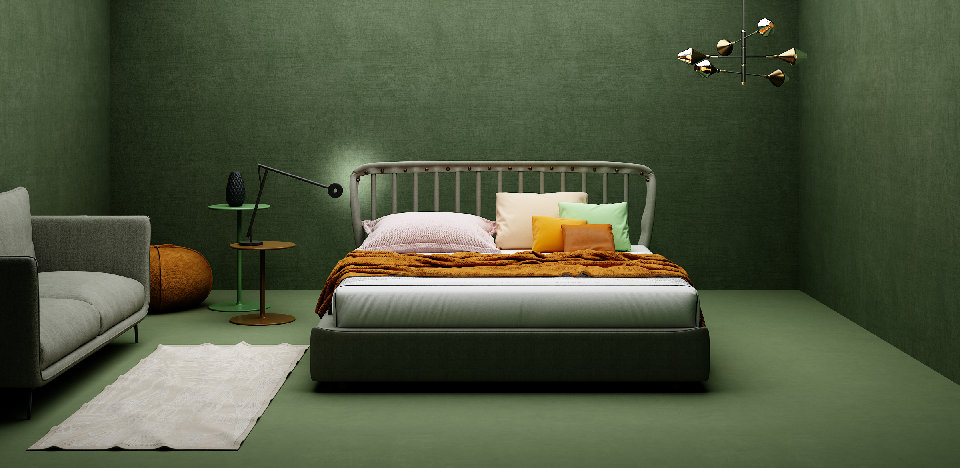 Scandinavian Double Bed