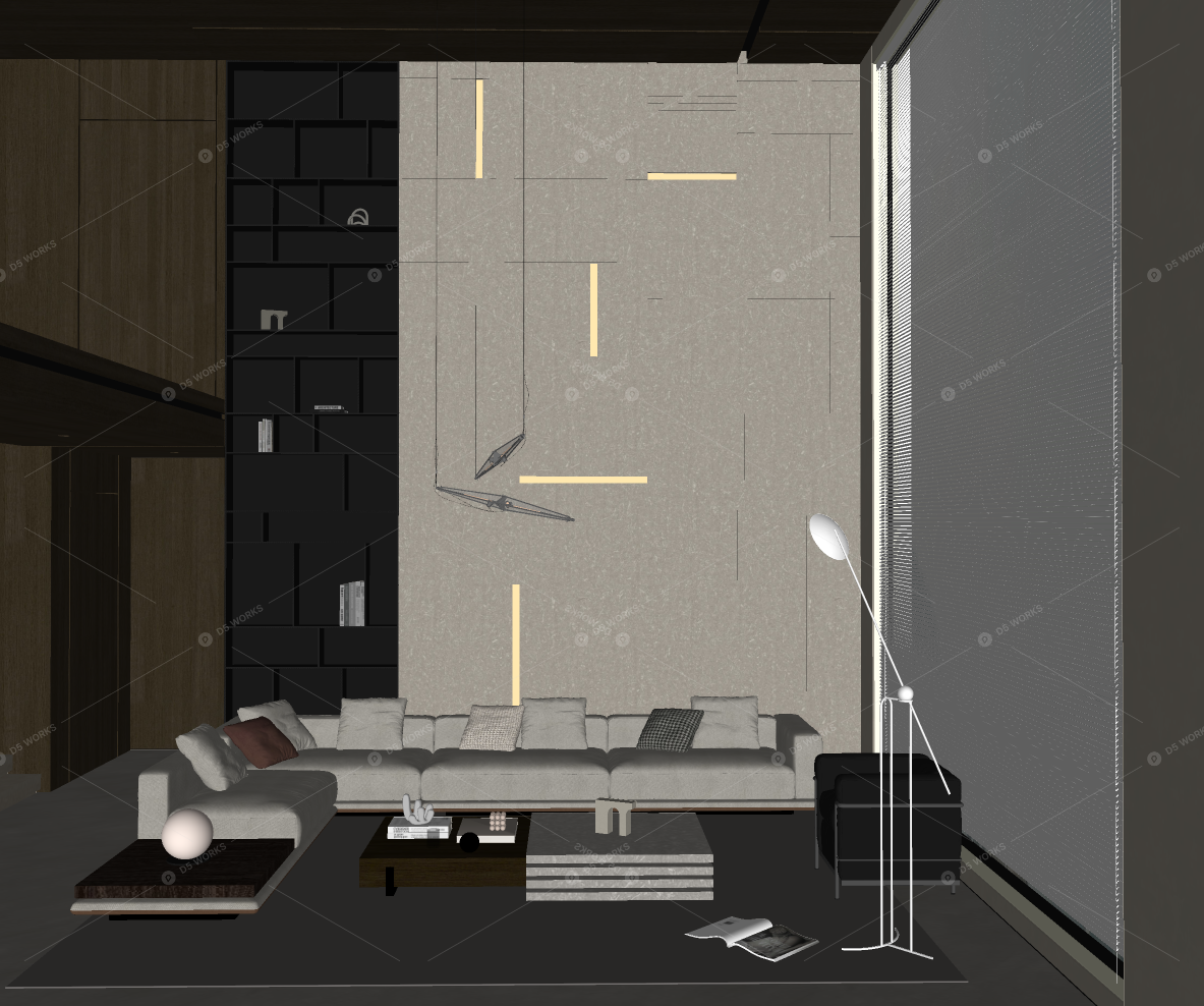 Living Rooms 3D Models 2