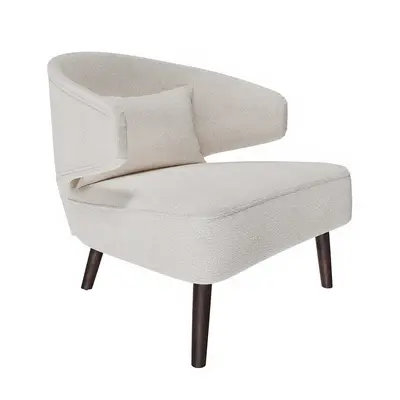 Mid-Century Modern Upholstered Lounge Chair 3d model