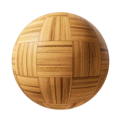 Oak patterned wooden floor