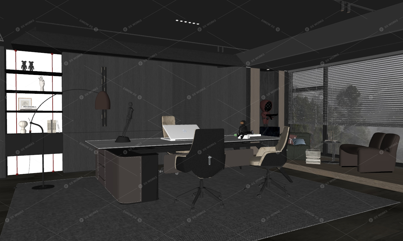 Office Spaces 3D Models 2