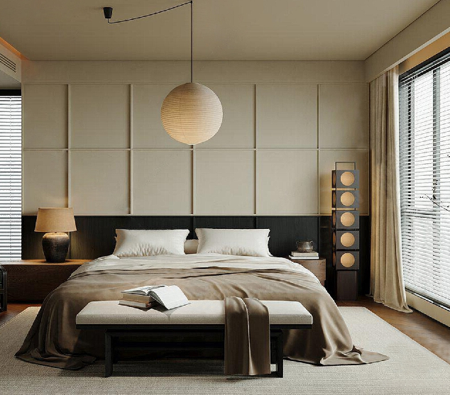 Mid-Century Modern Home Bedroom