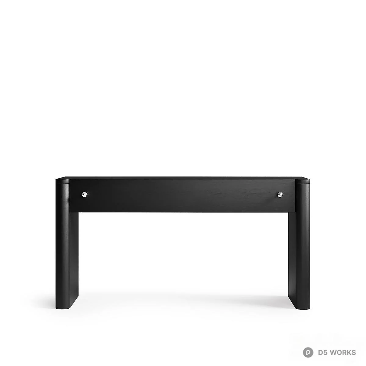 Mid Century Modern Side Table 3d model thumbnail 4