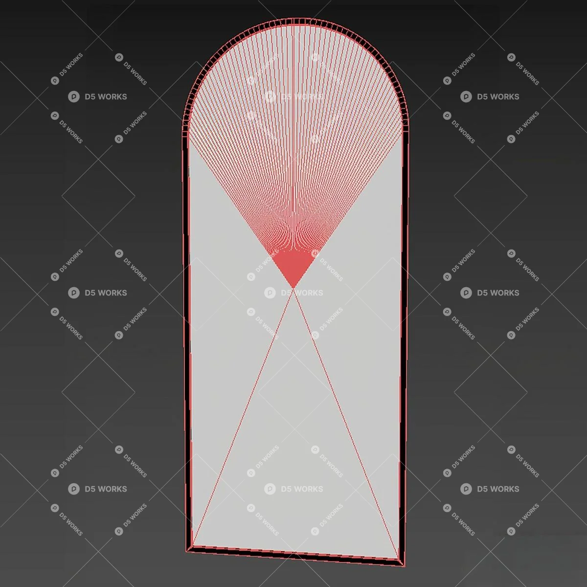 Mirror 3d model thumbnail 5