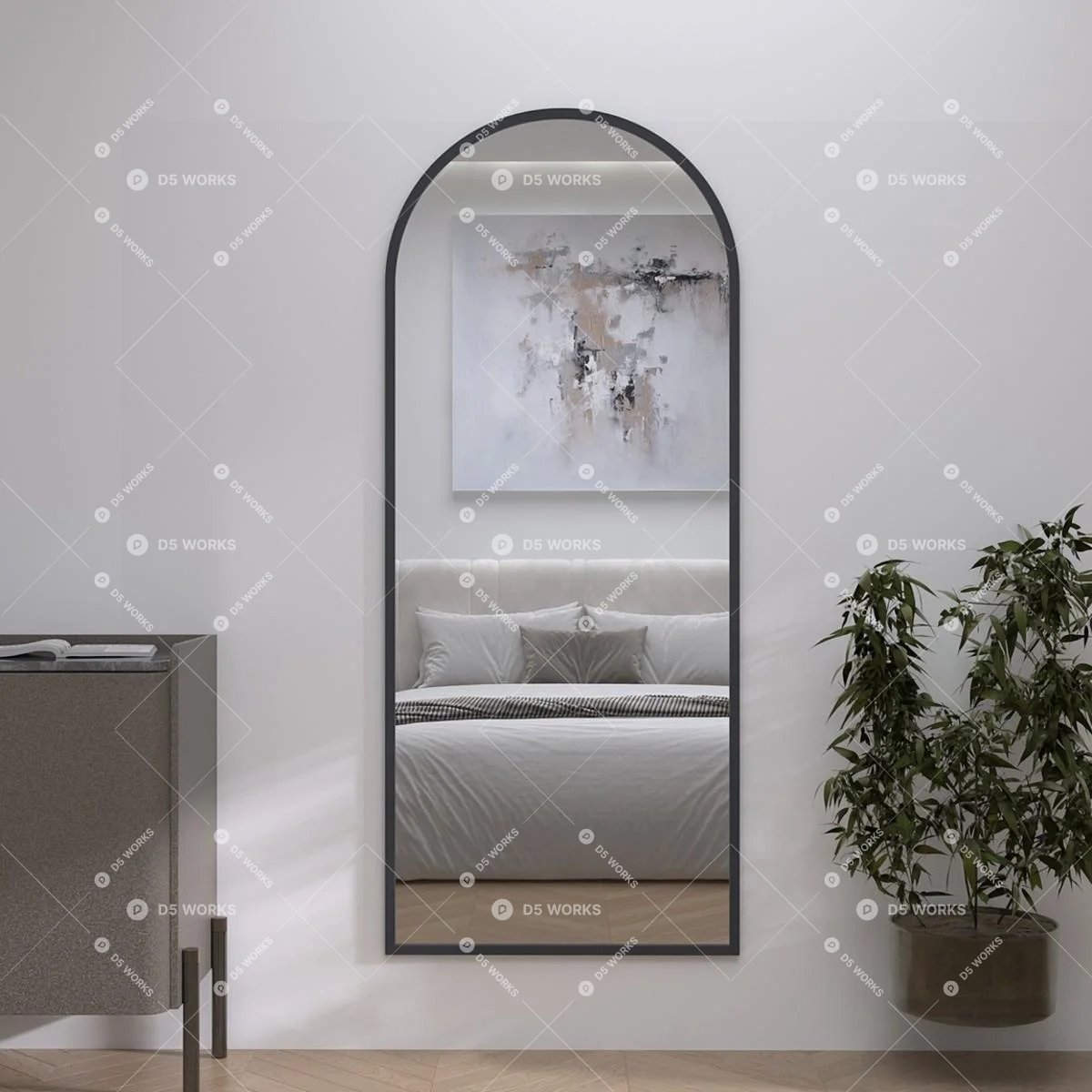 Mirror 3d model thumbnail 4