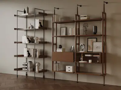 Modern Mid-Century Modern Bookshelf