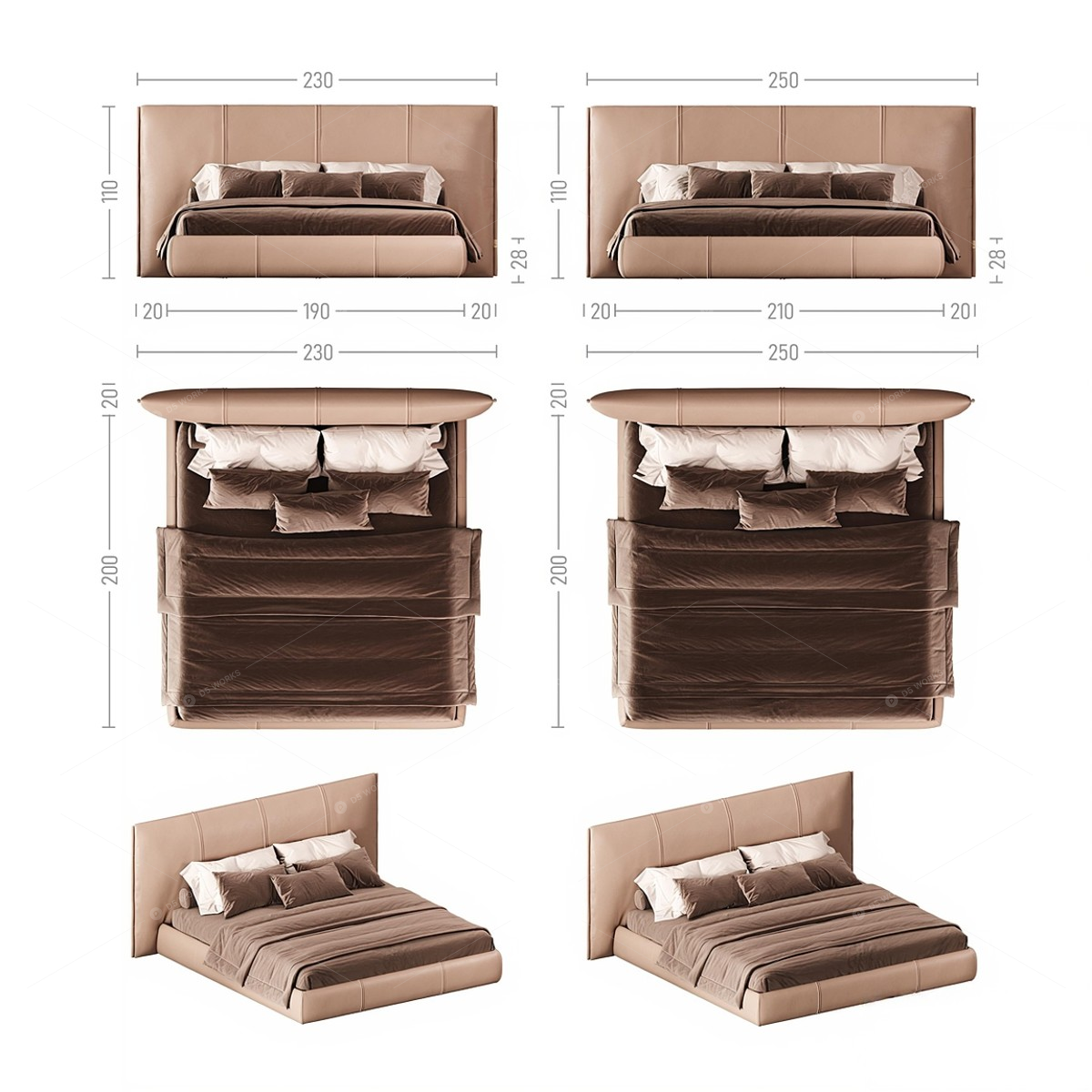 Beds 3D Models 3