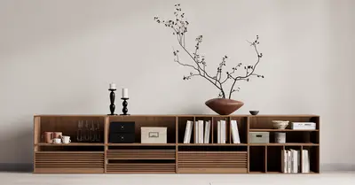 Mid-Century Modern Decorative Cabinet