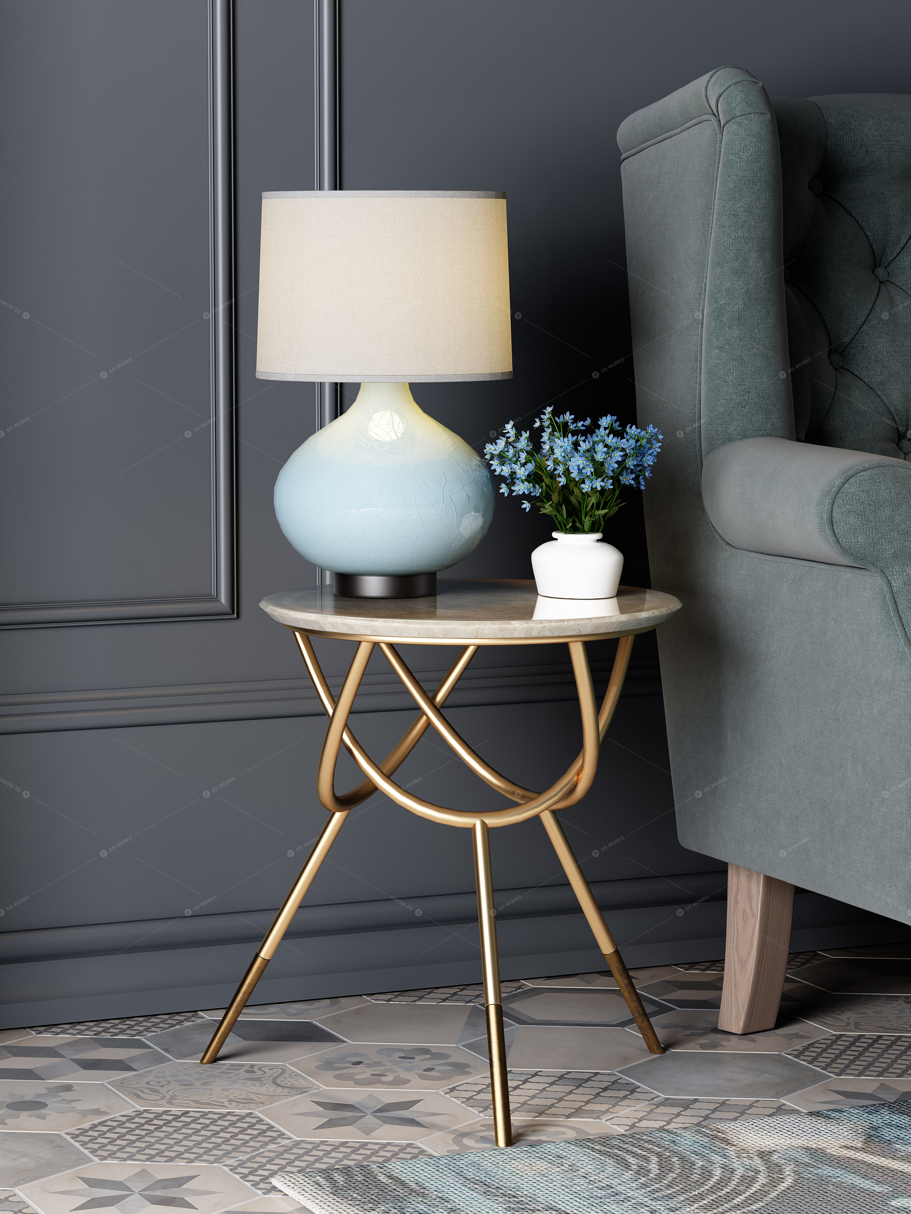 Tables/Side Tables 3D Models