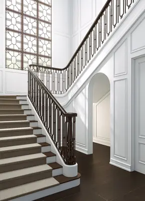 French Handrail Staircase