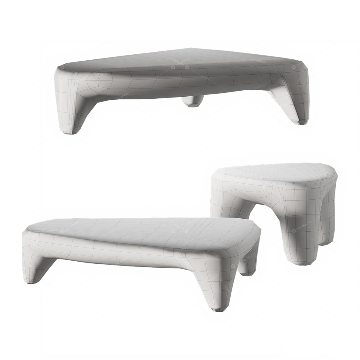 Tables/Side Tables 3D Models 3