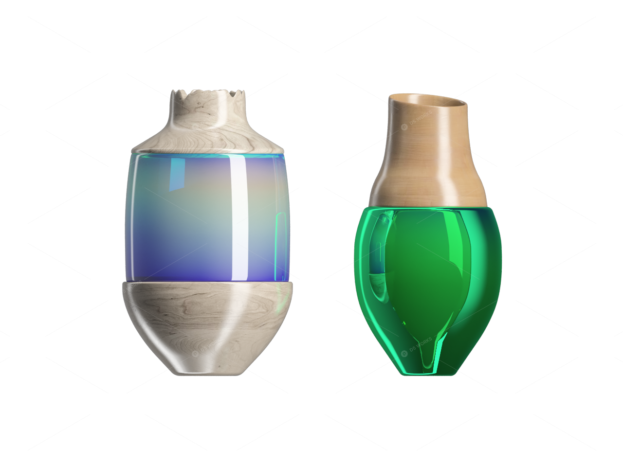 Vases & Floral Arrangements 3D Models 2