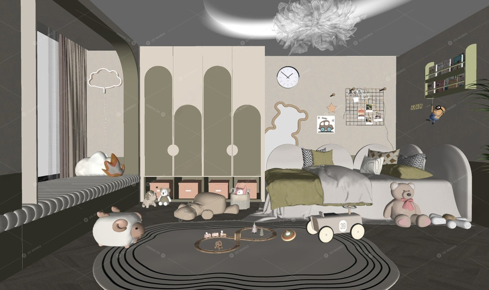 Children's Rooms 3D Models 2