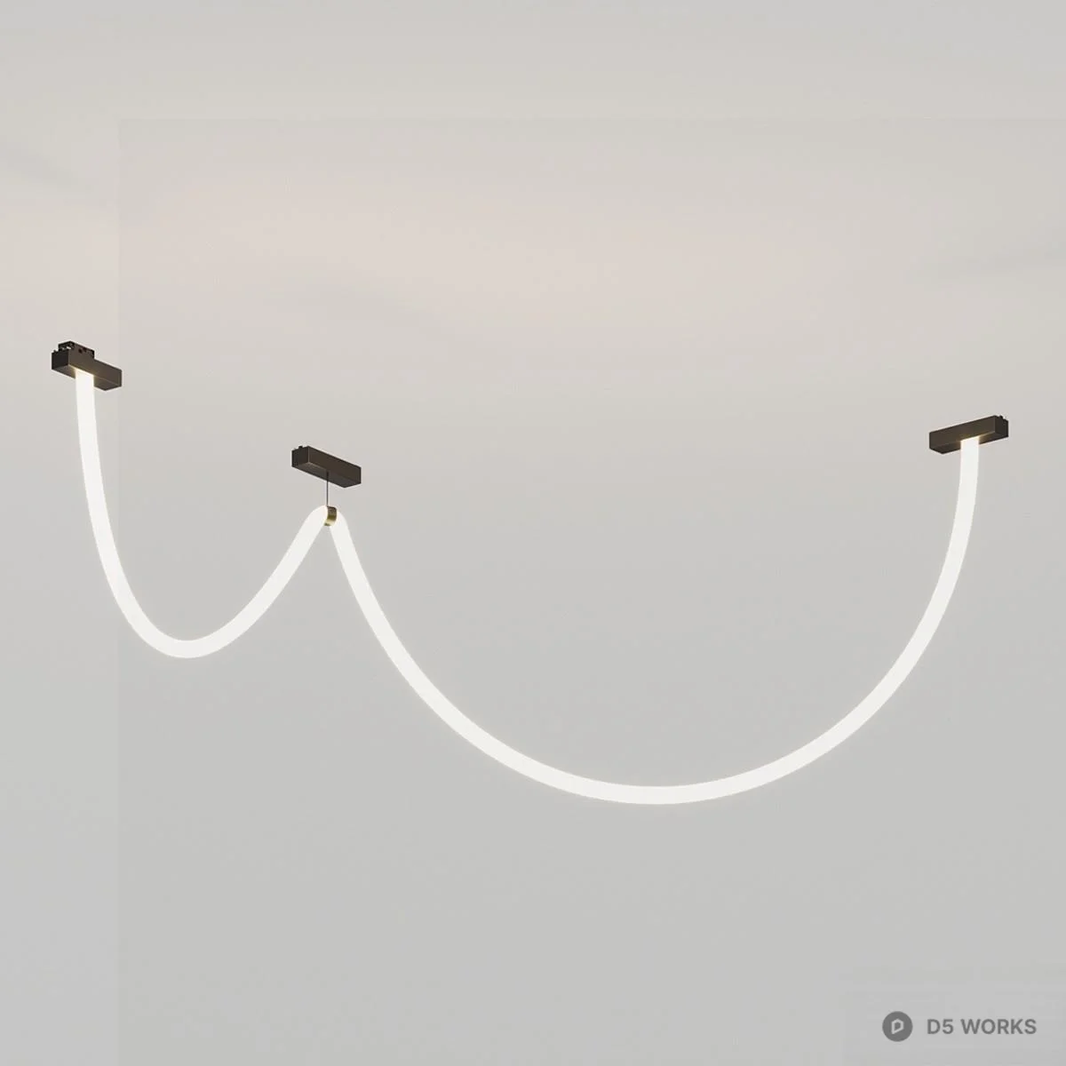 Pendant Light 3d model - Image 1