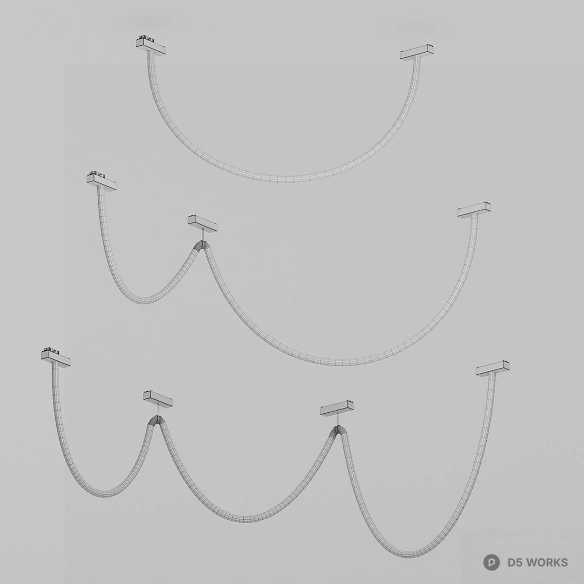 Pendant Light 3d model thumbnail 7