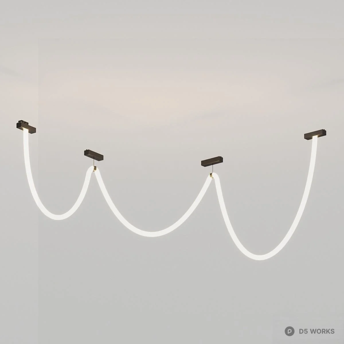 Pendant Light 3d model thumbnail 3