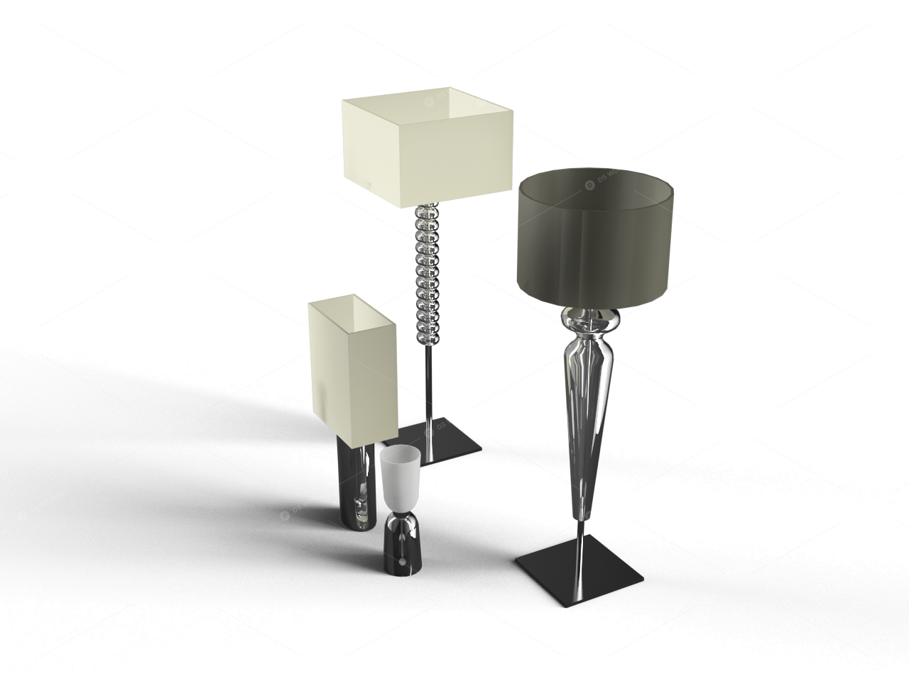Lighting Sets 3D Models