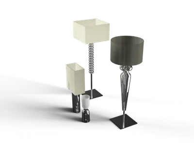 Contemporary Lamp Combination